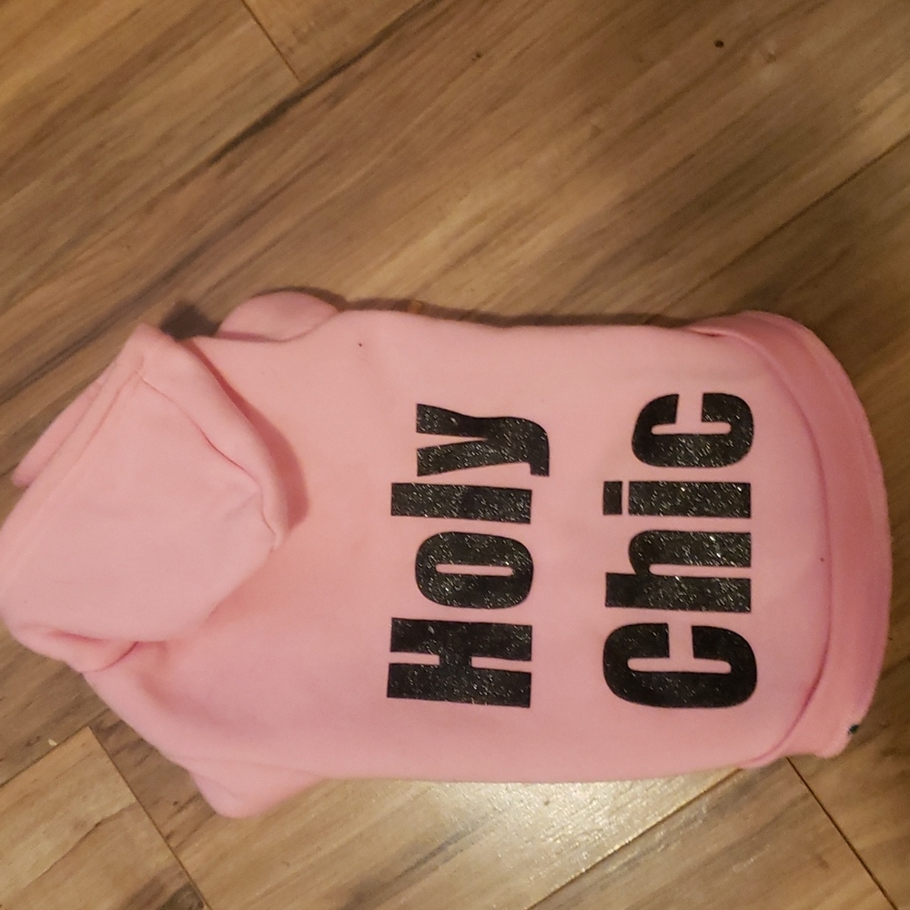 Female dog hoodie size medium